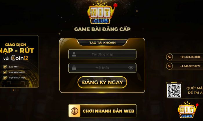 Game thủ phải tuân thủ các điều kiện khi đăng ký tài khoản Hitclub