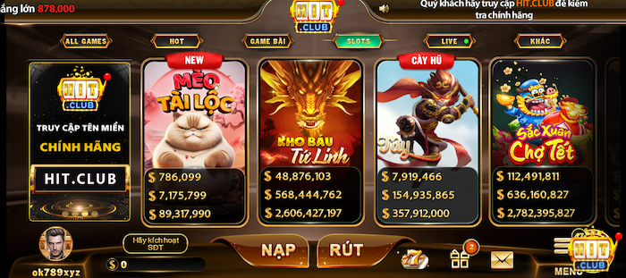 Slots đổi thưởng